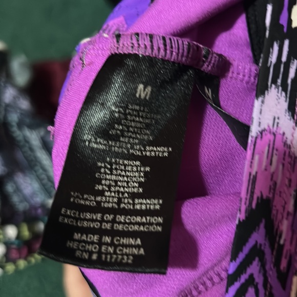 Selling purple swimsuit that comes with matching shorts. - Picture 7 of 7